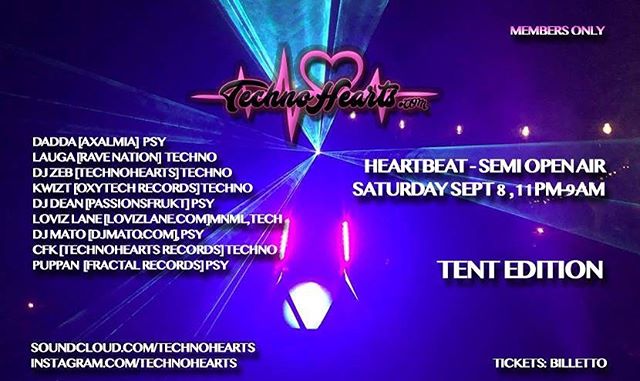 Dj ing at Technohearts sept 8
Awesome!! Cant wait!!
https://www.facebook.com/events/1019500511550925/?ti=icl @technohearts @djzebofficial @loviz_lane